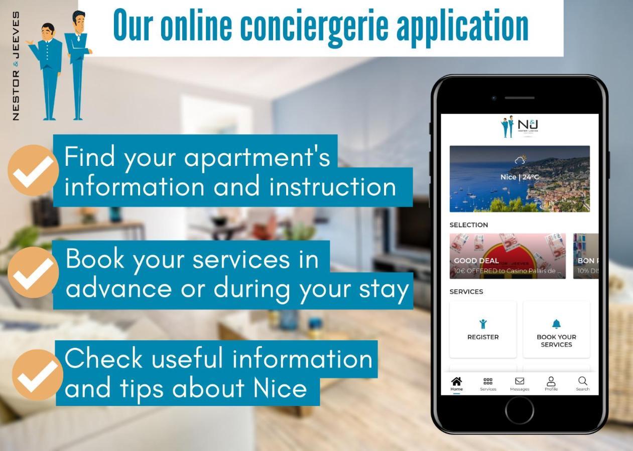 Apartment Nestor&jeeves - Marin Debussy - - By Shopping Area Nizza