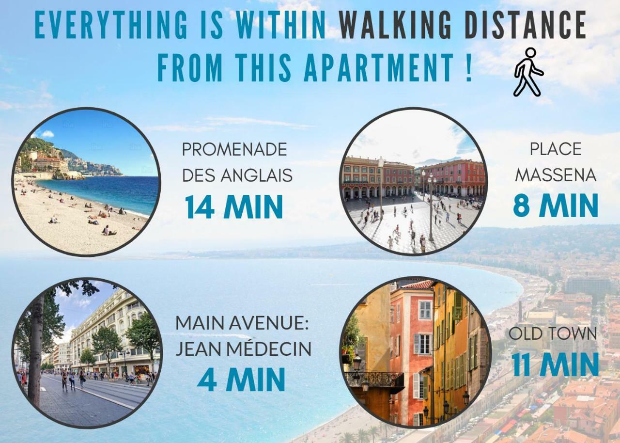 Apartment Nestor&jeeves - Marin Debussy - - By Shopping Area Nizza